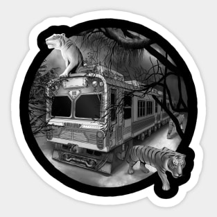 Tigers Station Sticker